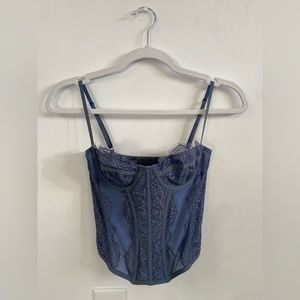 UO Out from Under Modern Love corset top